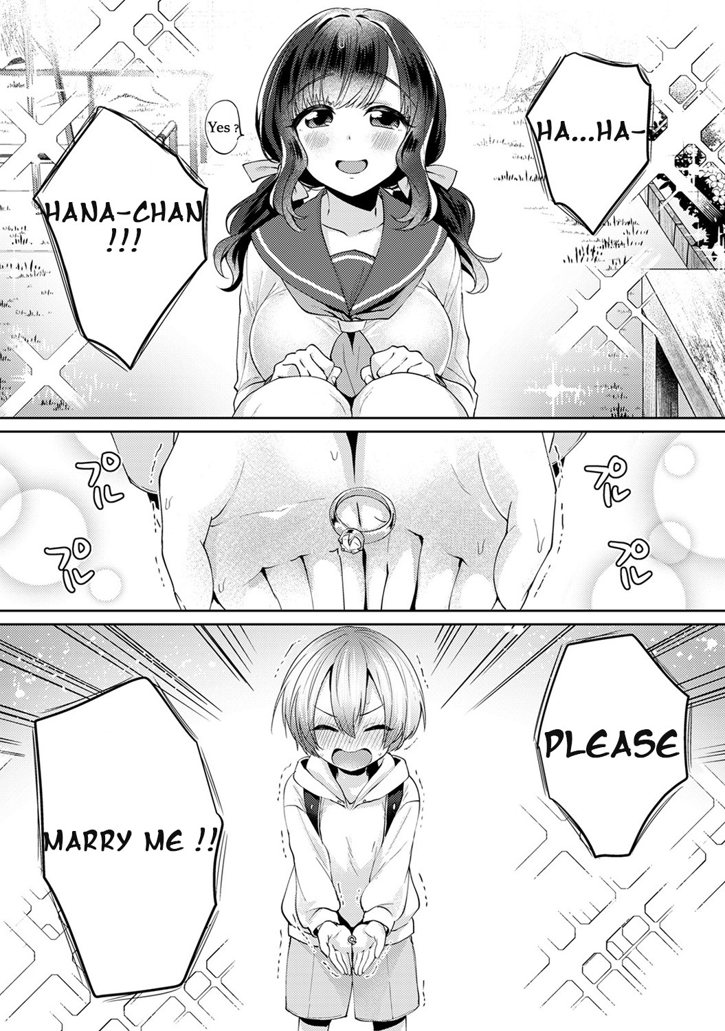 Hentai Manga Comic-Immoral Pure Love -NTRed By Younger Boy...--Chapter 1-2
